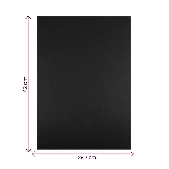 Black Card A3 25 Pack image number 5
