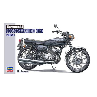 Hasegawa Kawasaki 500-SS Mach III H1 Model Kit 1:12