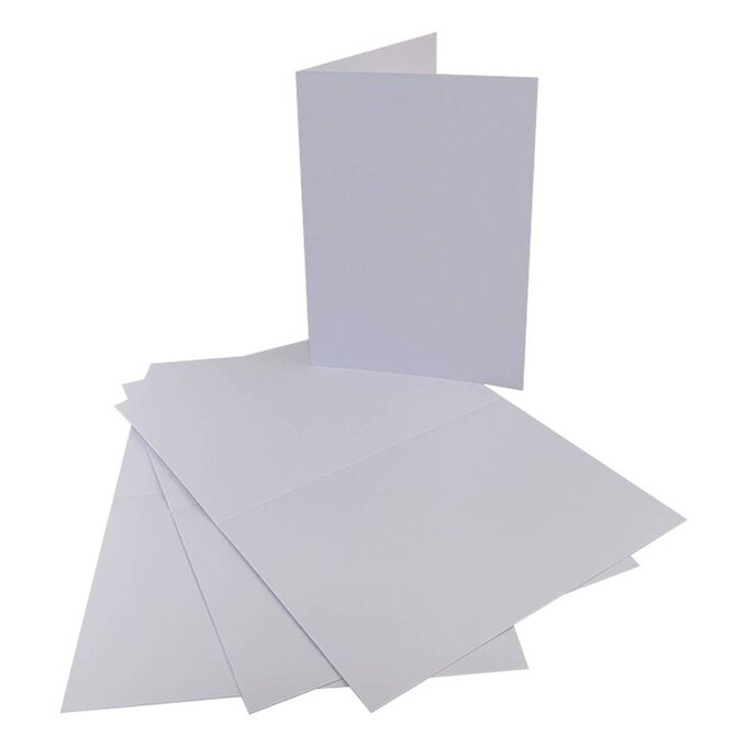White Card Pad 5 x 7 Inches 20 Sheets image number 1