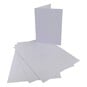 White Card Pad 5 x 7 Inches 20 Sheets image number 1