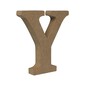 MDF Wooden Letter Y 13cm image number 1