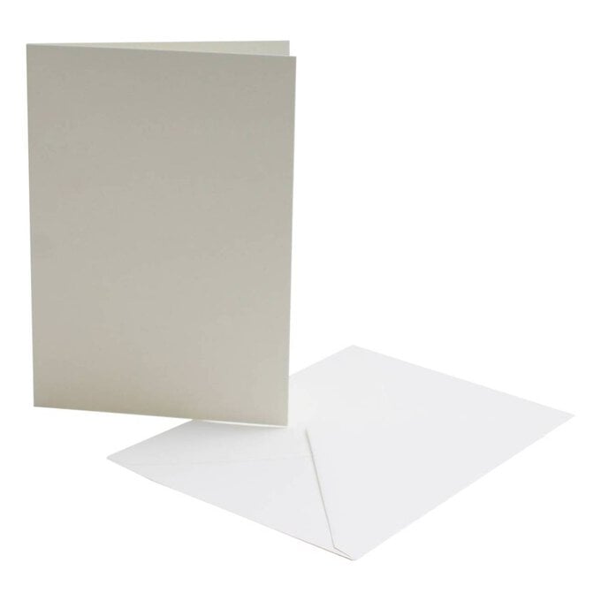 Cream Cards and Envelopes A6 6 Pack image number 1