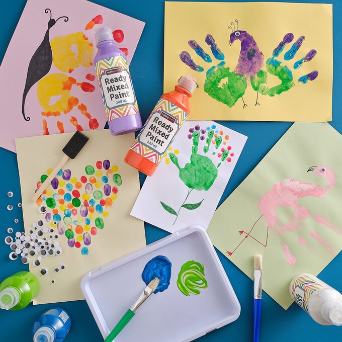 5 Handprint Art Ideas for Kids image number 1
