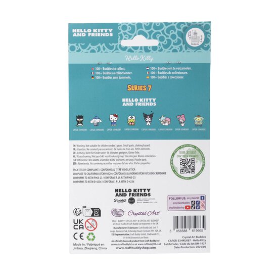 Crystal Art Buddies Hello Kitty Kit image number 5