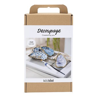 Decoupage Oyster Shell Craft Kit