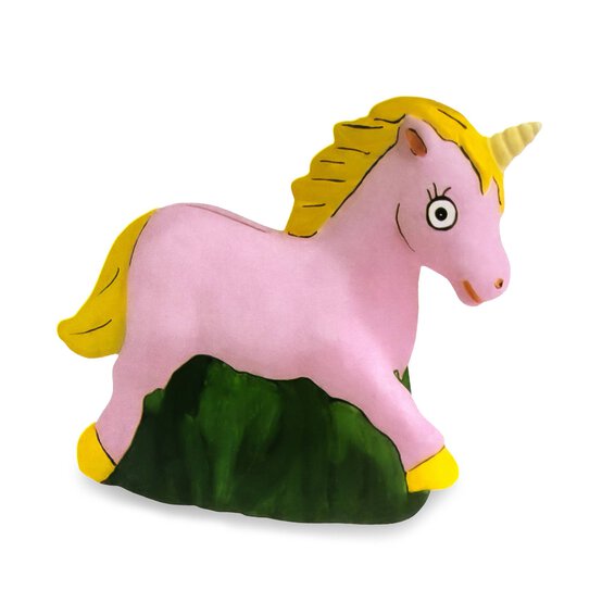 Paint Your Own Unicorn Money Box 18cm x 12cm x 6cm image number 4