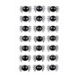 3D Spider Stickers 28 Pack  image number 1