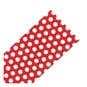 Red and White Polka Dot Duct Tape 48mm x 10m  image number 4
