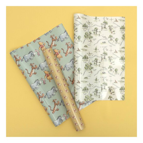 Winnie the Pooh Stripe Iron-On Vinyl 12 x 12 Inches 3 Pack image number 3