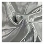 Silver Silky Satin Fabric by the Metre image number 1