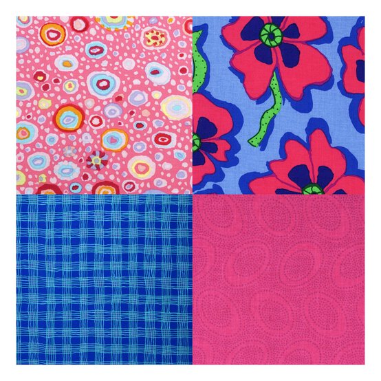 Kaffe Fassett Curly Stars Quilt Kit image number 6