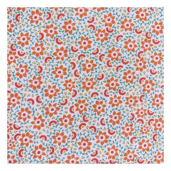 Island Haven Sunburst Vine Cotton Fabric by the Metre image number 2