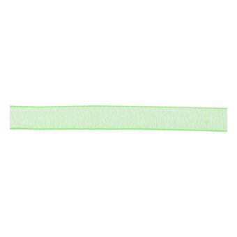 Australian Green Organdie Ribbon 6mm x 8m