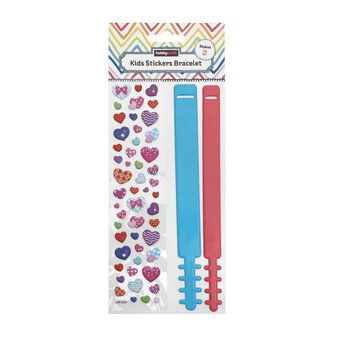 Heart Sticker Bracelet Set 2 Pack