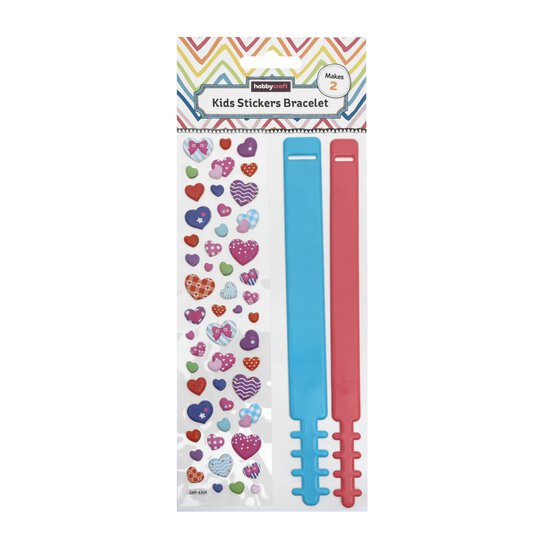 Heart Sticker Bracelet Set 2 Pack image number 1
