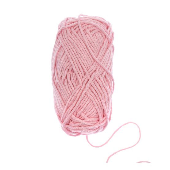 Knitcraft Light Pink Tiny Cotton Friends Yarn 25g image number 3