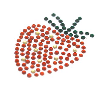Fruit Iron-On Gem Motifs 3 Pack