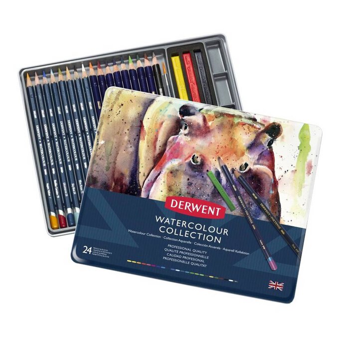 Derwent Watercolour Collection 24 Pack image number 1