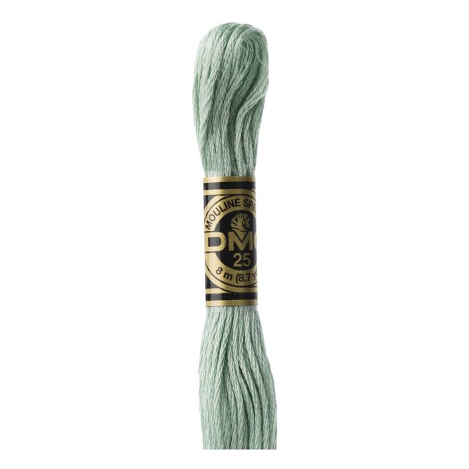 DMC Green Mouline Special 25 Cotton Thread 8m (3813)