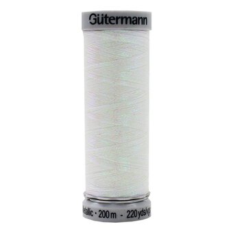 Gutermann Grey Sulky Metallic Thread 200m (7020)