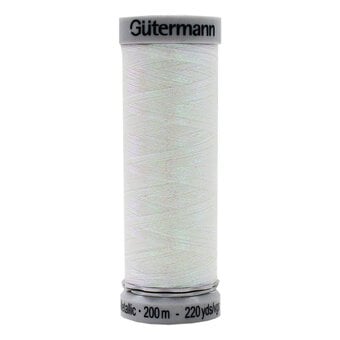 Gutermann Grey Sulky Metallic Thread 200m (7020)