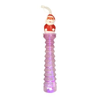 Santa Water Bottle