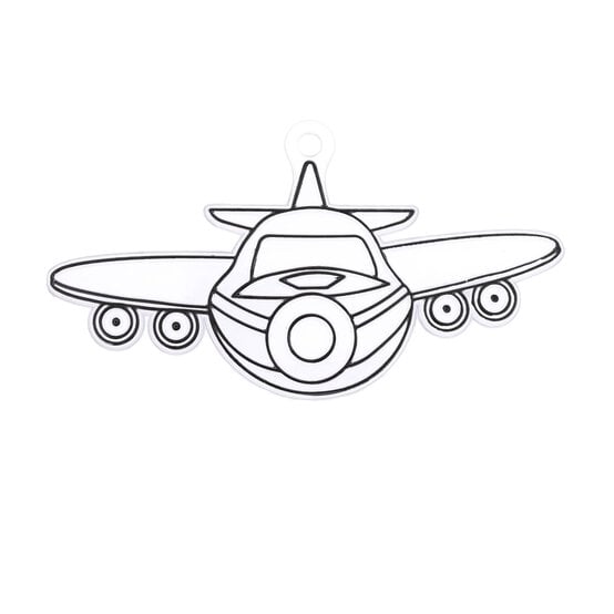 Plane Plastic Suncatcher image number 1