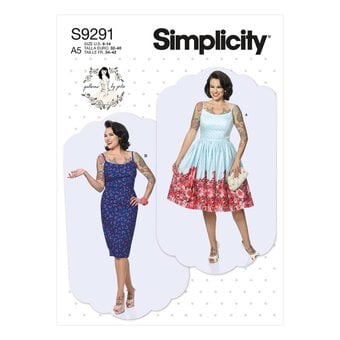 Simplicity Princess Seam Dress Sewing Pattern S9291 (14-22)