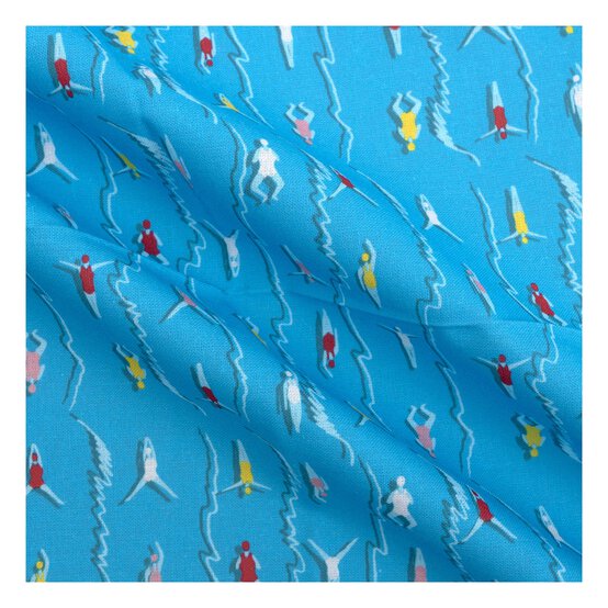 Retro Beach Cotton Fat Quarters 5 Pack image number 3