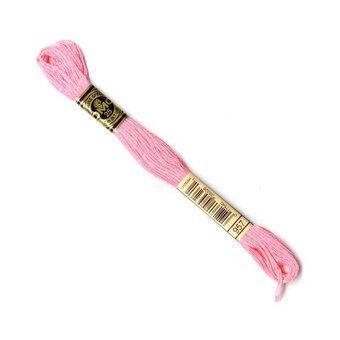 DMC Pink Mouline Special 25 Cotton Thread 8m (957)