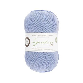 West Yorkshire Spinners Cornflower Signature 4 Ply 100g