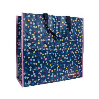 Multicolour Spot Woven Bag for Life