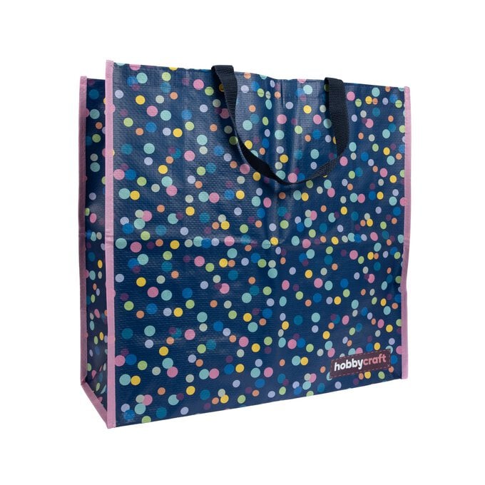 Multicolour Spot Woven Bag for Life image number 1
