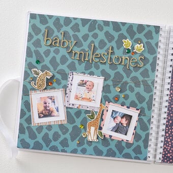 How to Create a Baby Milestone Scrapbook