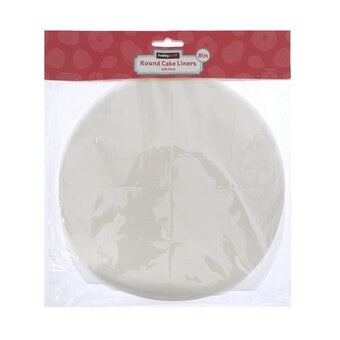 Round Cake Liner 8 Inches 100 Pack