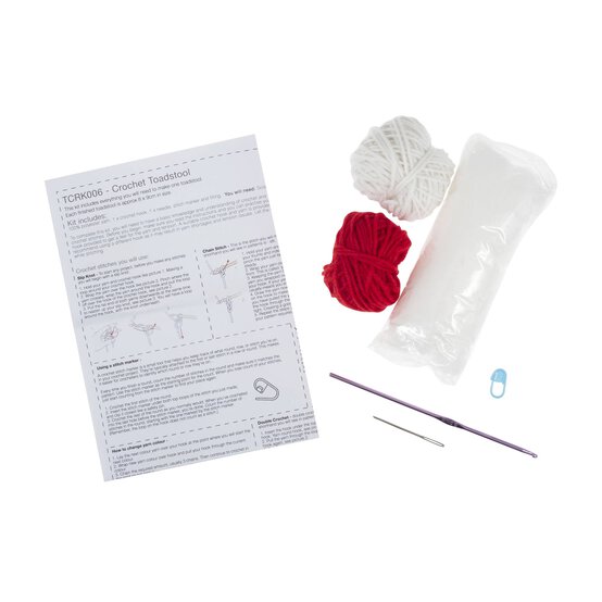 Trimits Toadstool Crochet Kit image number 5