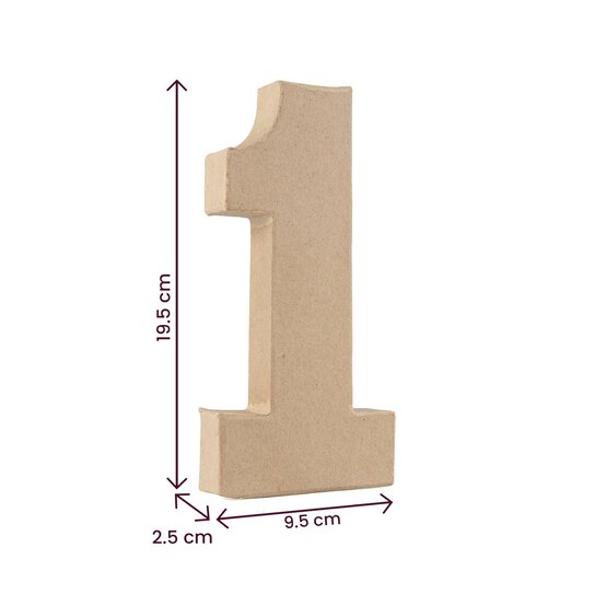 Mache Number 1 20cm image number 4