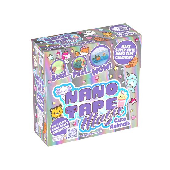 Nano Tape Magic Kids Cute Animals Kit 20X20x7cm