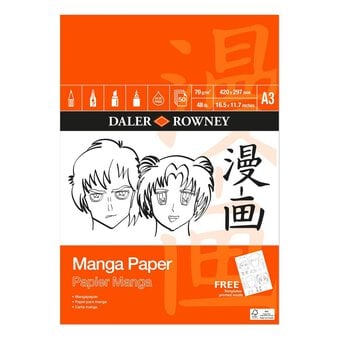 Daler-Rowney Manga Pad A3
