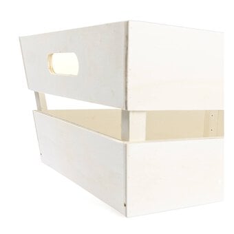 Natural Stackable Wooden Crate 72 Pack Bundle image number 4