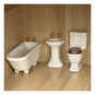 Doll&rsquo;s House Ceramic Bathroom Set  3 Pieces image number 2