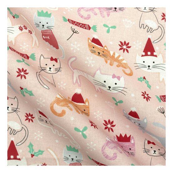 Merry Catmas Fat Quarters 5 Pack image number 5