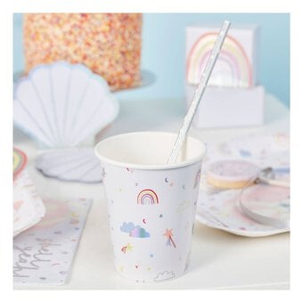 Enchanted Rainbow Paper Cups 10 Pack