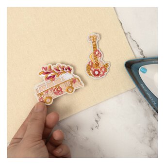 60s Vibe Iron-On Patches 2 Pack