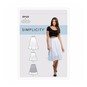 Simplicity Women’s Skirt Sewing Pattern S9123 (14-22) image number 1