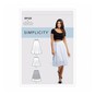 Simplicity Women&rsquo;s Skirt Sewing Pattern S9123 (14-22) image number 1