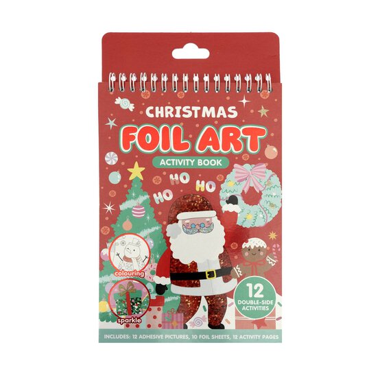 Christmas Foil Art Activity Book image number 4