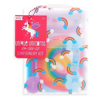 Unique Unicorns On-The-Go Stationery Kit