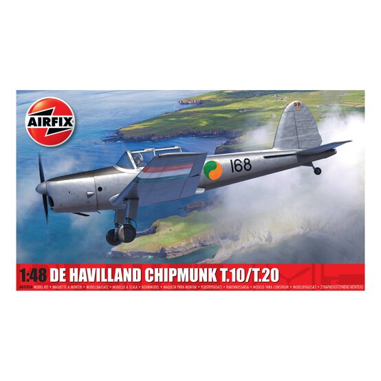 Airfix de Havilland Chipmunk T.10 T.20 Model Kit 1:48 image number 1