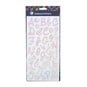 Rainbow Alphabet Chipboard Stickers 81 Pieces image number 3